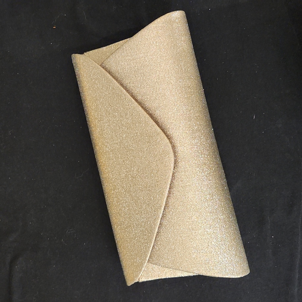 Elegant Gold Clutch